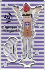 【中古】小物(キャラクター) 一松 アクリルスタンディ 「おそ松さん 6つ子バースデー’18」