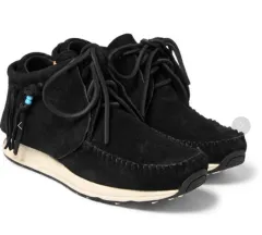 visvim ヴィズヴィム モカシンスニーカー スウェード ブラック VISVIM 0115102002004 HOCKNEY-FOLK / ビズビム スニーカー