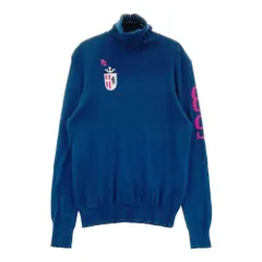 サイズ：0 PEARLY GATES パーリーゲイツ  タートルネックニットセーター  ブルー系 [240101360906] ゴルフウェア レディース ストスト