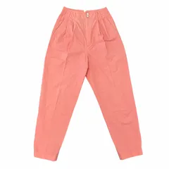 6 ROKU BEAUTY&YOUTH B&Y ロク ビューティーアンドユース BAFU TUCK PANTS バフタックパンツ テーパードパンツ リネン混 8614-202-0284 34 ピンク 0506