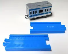 【中古】おもちゃ E233系京浜東北線(中間車)+直線レール2本 「カプセルプラレール 東西の環状線と通勤電車編」