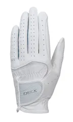 ホワイトネイビー_21㎝ DUNLOP(ダンロップ) ゴルフ グローブ(手袋) レディス 両手用 XXIO ゼクシオ GGG-X021WW ホワイトネイビー 21cm ゴルフグローブ