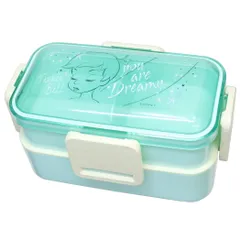 ピーターパン お弁当箱 抗菌 食洗機対応 ふわっと弁当箱 2段 ティンカーベル 600ml ディズニー スケーター 二段ランチボックス キャラクター グッズ 
