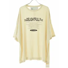 【TICCA】TBBS-416 DELIGHTFULLY スクエアTシャツ オーバーサイズ半袖Tシャツのサムネイル