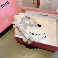 2024年最新】miumiu カチューシャ 正規品の人気アイテム - メルカリ