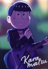 【中古】雑貨 カラ松 A3ビジュアルパネル 「おそ松さんのWEBくじ 第22弾『Shine in the Distance.』」 B賞