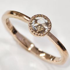 ローズカットダイヤモンド リング（K18／0.50ct／13.0号） - メルカリ