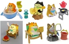 【中古】トレーディングフィギュア 全6種セット 「アニマルアトラクション もっちりわんこキャンプ」のサムネイル