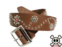 ブラウン ANTIMID STUDS BELT 超希少 即完売 - メルカリ