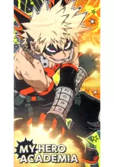 【中古】タオル・手ぬぐい(キャラクター) 爆豪勝己 ビジュアルバスタオル 「僕のヒーローアカデミア」 文教堂・アニメガ限定