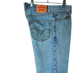 Levi'sリーバイス505デニムパンツウォッシュドデニム水色ライトブルー赤タブregularfitレギュラーフィットvintageヴィンテージ40403