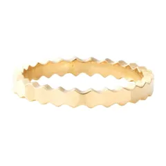 【ゴールド×9号】[Cream dot. クリームドット公式] リング 指輪 レディース ステンレス製 金属アレルギー つけっぱなし ハニカムリング 六角形 サージカルステンレス 大人 上品 エレガント シンプル  