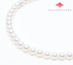 ミキモト 7.5-8.8mm アコヤ真珠   ネックレス