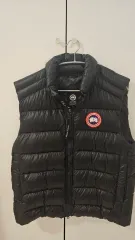 カナダグース ダウンベスト　ベスト　ブラックＭ 新作 Lawrence Puffer Vest ◇カナダグース◇ブラックレーベル