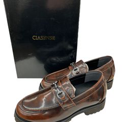 186000 CIASENSE シアセンス ハイソール ドレスビットローファー 黒42サイズ