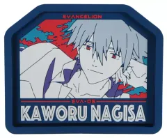 【中古】雑貨 渚カヲル ラバートレイ 「一番くじ エヴァンゲリオン ～裏コード、ザ・ビースト!～」 K賞