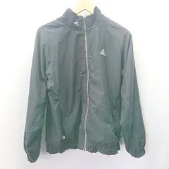 ◇ adidas アディダス 裏地フリース フロントジップ 長袖 トラックジャケット サイズM ブラック レディース E  【1404240023369】