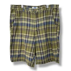 2000s OLD NAVY Cotton Check Shorts 【W36】 90年代 2000年代 オールドネイビー チェック コットン ショーツ