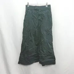 ◇ Θ UNIQLO ユニクロ ロング 台形 スカート サイズ表記なし ブラック レディース E  【1409240010715】