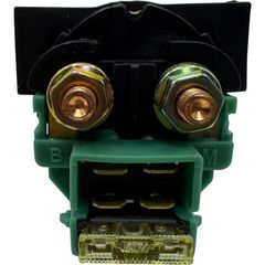 Avidora スターターリレー バッテリースターター スターター バイク セルリレー 汎用 [ガイド付端子タイプ]