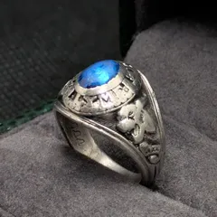 JOSTENS カレッジリング1982年 スターリングシルバー 925  14号 JOSTENS カレッジリング1982年 スターリングシルバー 925 14号