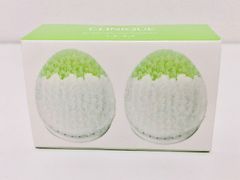 未開封 CLINIQUE クリニーク ソニックシステム ピュアファイング クレンジング ブラシ ヘッド 替えブラシ 2個入り