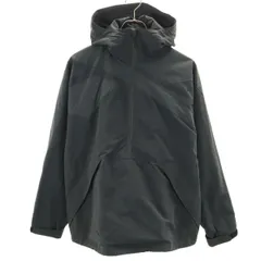 Reebok リーボック ハーフジップ ナイロンジャケット S グレー プルオーバー メンズ 古着