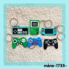 任天堂☆ミニチュア・キーホルダー♪ファミコン・ゲームボーイ　6点セット 任天堂☆ミニチュア・キーホルダー♪ファミコン・ゲームボーイ 6