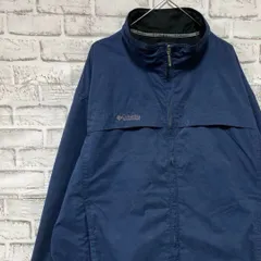 コロンビア　スイングトップ　ネイビーXL ロゴ刺繍アウトドア1014