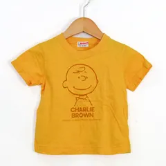 ファミリア 半袖Ｔシャツ トップス スヌーピーコラボ コットンT キッズ 男の子用 100サイズ イエロー Familiar 【中古】