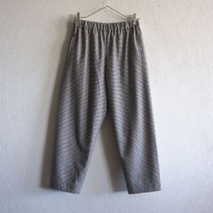 【美品/2022年モデル】ARTS&SCIENCE 【ハウンドトゥース柄 ウール パンツ】0 アーツアンドサイエンス 25070270