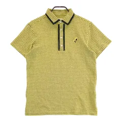 サイズ：4 JACK BUNNY ジャックバニー  半袖ポロシャツ ドット柄 イエロー系 [240101523229] ゴルフウェア メンズ ストスト