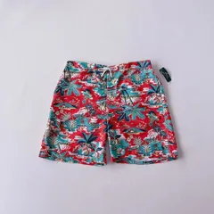 新品 ラルフローレン　スイムショーツ　ハーフパンツ　アロハ柄　パームツリー　レッド　polo Ralph Lauren swim shorts aloha 2XBsize T1562  B1