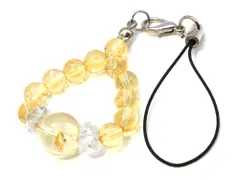 願いと運気で選ぶ 天然石 パワーストーン ストラップ(3-金運・仕事運)