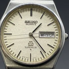 SEIKO スーペリア クォーツ 腕時計 ジャンク品 Yahoo!オークション -「セイコー スーペリア クォーツ」の落札