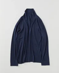 FilMelange フィルメランジェ WOLTER NEW ZEALAND MERINO WOOL TENJIKU navy ウォルター メリノウール テンジク タートルネック ニットのサムネイル