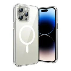 【新着商品】magsafe充電 ワイヤレス充電 PC・TPU製) 14プロカバー(ドイツBayer アイホン 6.7インチ マグセーフ対応 カメラ保護 黄変なし 耐衝撃 薄い クリア」軽量 ケース ケース iphone14promaxケース iphone14プ