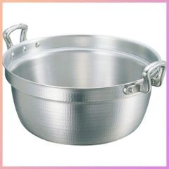 ☆人気商品☆中尾アルミ製作所 アルミ キング 打出 料理鍋(目盛付)39cm