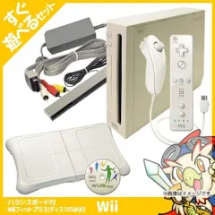 Wii 本体 バランスボード フィット プラス 遊んでダイエット 一式 お得パック すぐ始める Wii Fit Plus シロ 中古 動作品