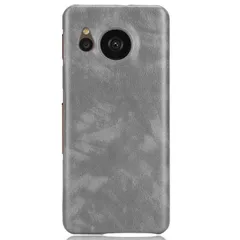 AQUOS sense7 plus ケース センス7プラス レザー ハード ケース 【Color】 グレー