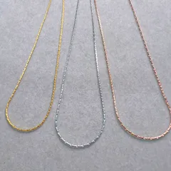 極細 ステンレスチェーン 0.6mm ネックレス ステンレスネックレス 金属アレルギー肌荒れ対応