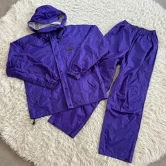 【お得】【上下セットアップ】DOQMENT （ドキュメント） セットアップ 裏地メッシュ有り レインウェア レインコート上下セット ウインドブレーカー メンズMサイズ相当