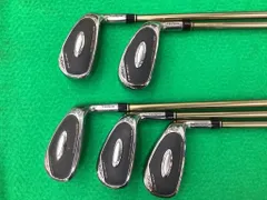 【中古】 つるや AXEL DUAL IMPACT MM  6S アイアンセット IR AXEL DUAL IMPACT MM (フレックスR) メンズ 男性用 右利き 右用 Dランク ゴルフクラブ