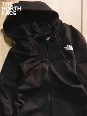 ザ ノースフェイス THE NORTH FACE 裏起毛 ロゴプリント フルジップ パーカー NF0A89FD メンズ 男性 トップス フード スウェット ジップパーカー 秋冬 ブラック