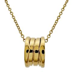 ブルガリ B-zero.1 ネックレス 18金 K18イエローゴールド ユニセックス  BVLGARI  中古 ブルガリ