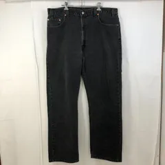 00's USA製 Levi's 505 ブラックデニムパンツ W40 L30