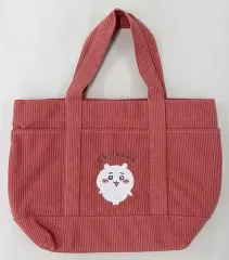 【中古】バッグ ちいかわ(ピンク) コーデュロイトートバック 「ちいかわ なんか小さくてかわいいやつ×しまむら」