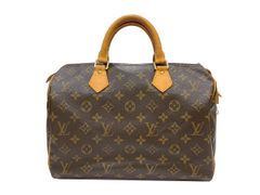 【美品】LOUIS VUITTON ルイ・ヴィトン M41526 スピーディ 30 モノグラム ボストンバッグ 中古 ハンドバッグ トートバッグ レディース 女性用 ブランド ビトン ブラウン 希少 レア プレゼント ギフト バック