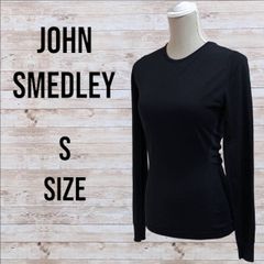 『ジョンスメドレー』 JOHN SMEDLEY (S) ニット 長袖 メリノウール