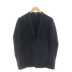 ディオールオム シワ加工ストール デニムシャツコートジャケット